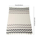 Baby Knitted Blanket Toddler Rhomboids Wave For Knitting Children's Blanket Boys