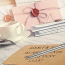 4pcs Envelope Addressing Handwriting Calligraphy Guide Stencil W0R3 Templat W8Y9