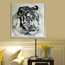 Full Drill Tiger 5D Diamond DIY Painting Craft Kit Home Decor