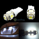 T10 White 168 194 5-LED Parking Car Auto Bright Bulb Light Lamp 12V