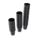 100x Reusable Black Plastic Mini Planting Basket Cups Water Grass Cultivate