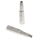 4Pcs 6.35mm 1/4" Female Jack Plug to 3 Pin XLR male Mic Adapter