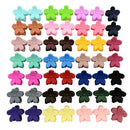 50 PCS Kids Baby Plastic Girls Hairpins Mini Claw Hair Clips Clamp FlowerNTME