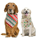 5Pcs Grid Printed Cat Pet Dog Neck Scarf Necktie Bandana Neckerchief