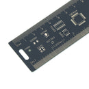 1Pc 20cm multifunctional PCB ruler measuring tool resistor capacitor chipS Kw