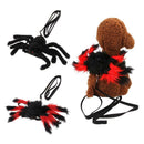 2ps Dog Spider Harness Waking Vest Harness W/Pet Leash Halloween Costume