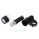 New Bicycle Speedometer + 5 LED Mountain Bike Cycling Head Light + Rear Lamp Set