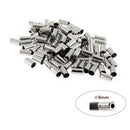 100pcs Bicycle Housing End Caps Bike Ferrules Ferrule Brake Cable Bike Part W0P7