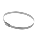 100pcs 7.9 Inches Stainless Steel Exhaust Wrap Coated Locking Cable Zip Tie