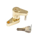 Trailer Hitch Coupler Small Lock Zinc Alloy 1/4 Inch For Car A9R0 Pretty Ac V0V5