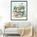 5D DIY Full Drill Diamond Painting Flower Cross Stitch Embroidery Craft
