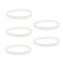 5pcs White Gaskets Rubber Sealing  For Nutri