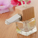 Car Air Freshener Hanging Glass Bottle for Essential Oils Car Perfume Bottle