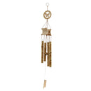 Large Wind Chimes Outdoor Deep Tone - Butterfly Wind Chimes with 6 Bamboo Tubes,