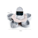 Rotary Type Melon Seed Nut Bowl Table Candy Snack Dry Fruit Holder Storage  Q6U9