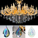 Colorful Chandelier Glass Rhinestone Prisms Parts Hanging Drops Pendant RWC