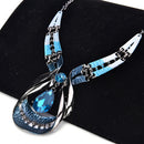 Crystal Choker New Chunky Jewelry Statement Women Chain Pendant Bib Necklace l,a