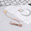 Professional UHF dual nude headset wireless headworn microphone skin color  FT