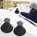 2pcs Magical Car Windshield Snow Ice Removers Shovel Funnel Multifunction Tool