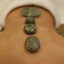 Natural Jade Green Hot Massage Stone Arms Legs Salon Beauty Spa Massage