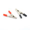 5Pcs 50mm Plastic Durable Handle Test Probe Metal Alligator Clips with Sc JR