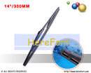 14" Hybrid 3 Section Rear Windshield Window Rain Blade Wiper fit for Mazda 3 10+