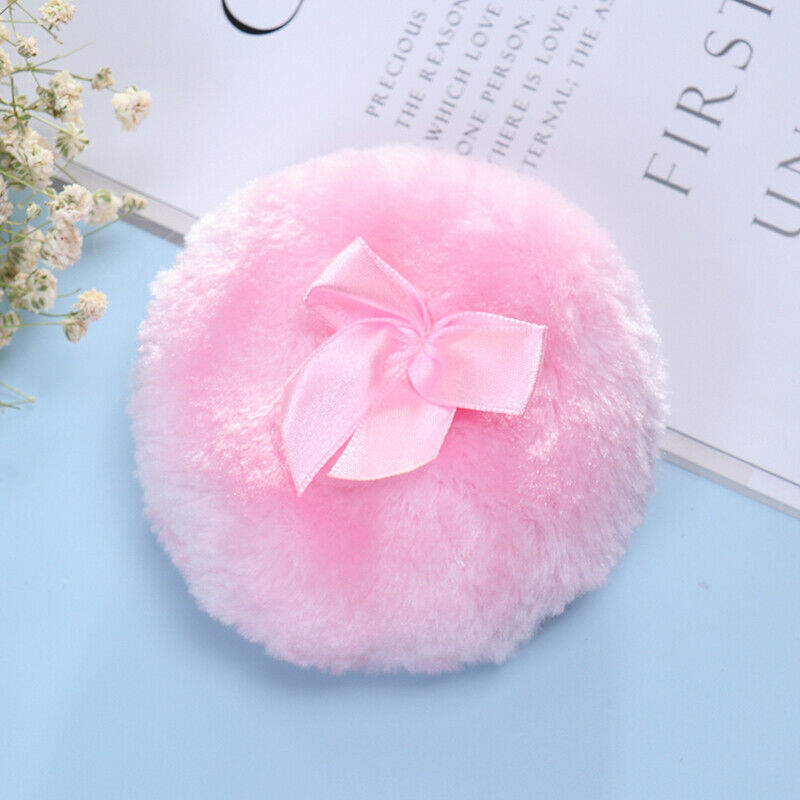 Professional Butterfly Baby Cosmetic Soft Plush Puff Sponge Talcum Makeup To Kw