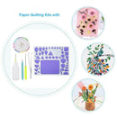 DIY Paper Quilling Tools Set Template Mould Board Tweezer Needles Pen Kit
