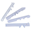 4 Types 4pcs/Set White Eye Straight Edge PD Ruler Pupillary Distance Rulers BX