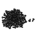 M3x6mm Thread Button Head Hex Socket Cap Screw Bolt 100pcs A5D8