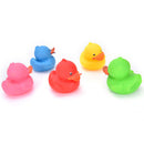 Colorful Mini Bathtime Rubber Duck Bath Squeaky Water Play Fun Kids  -Q
