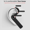 Business Bluetooth Headset Sports Wireless Earphone Bluetooth V4.1 Phone Ha