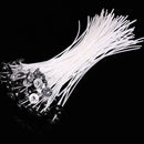 Pack-of-50-Cotton-Pre-Waxed-Wicks-with-Sustainers-for-Candle-Making-20cm New.