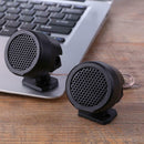 2pcs Half Dome Car Loud Speaker Tweeter High Efficiency Audio System with Stand