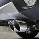 Stainless Steel Cover Decor for Mitsubishi Outlander 3 Exhaust Muffler Tips