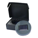 Solar Cup Holder Bottom Pad LED Light Cover Interior Trim Decor For All Cars