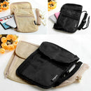 Secure Passport Neck Pouch Money Cord Clothes Wallet Organizer Holder Bag HKR Gw