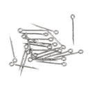20Pcs High-carbon Steel Sea Fishing Worm Hooks Fishhook Live Bait Hooks M