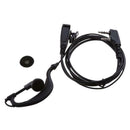 2 Pin G-Form Earbuds For Walkie Talkie Walkie Headphone 2 Way Radio Piece A W7B4