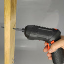 4-Volt Drill Electric Cordless Drill Driver with Bits Screwdriver Set & Battery