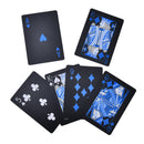 Metal Box Plastic Pvc Black Poker Waterproof Playing Cards Novelty-Collection Gw