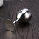 380ML High Quality Brilliant Stainless Steel Wine Glass Wine Tasting Goblet