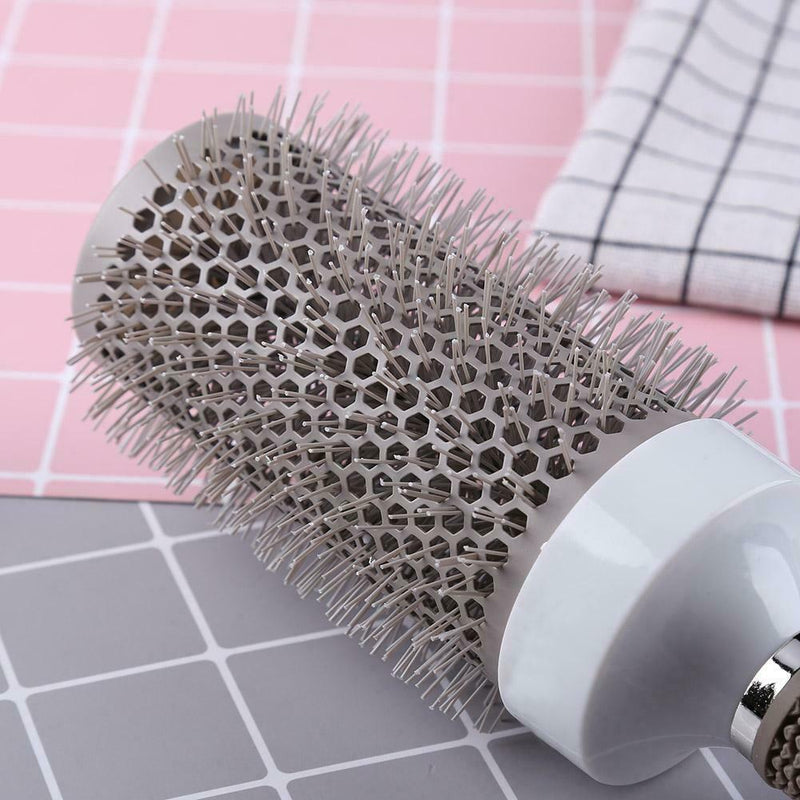 Pro Hair Brush High Temperature Resistant Ceramic Iron Round Comb (53mm) A
