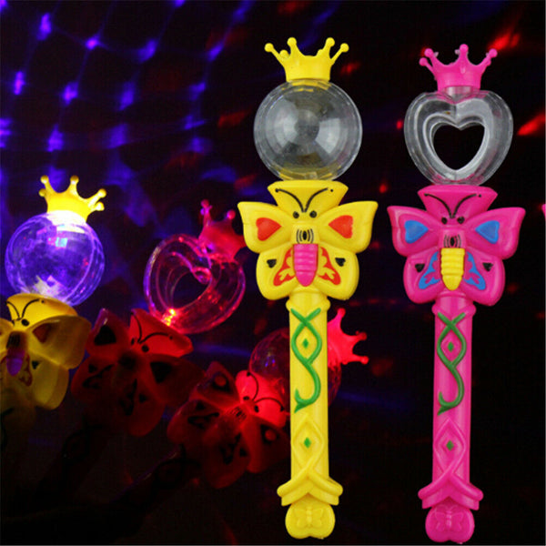 Magic Lighting Stick Toys Flashing Glowing Light Up Wands Luminous Gift Toys  lj