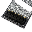 Metal Carving Electric Guitar Saddle Bridge Pickup Slot Set for Telecaster