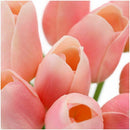20PCS Artificial Tulip Flowers Single Long Stem Bouquet Real Touch Beautifu