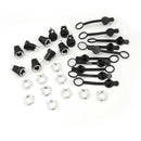 10 set 12V 3A DC Power Male Plug Female Socket Waterproof Jack Nut Panel MountJR
