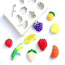 Fruit series silicone mold chocolate mold fondant candy mold cake decor tool  Z