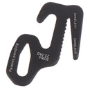 4X Black 9 Shape Rope Tightener Tie Down Strap Tool Camping Tent Rope Buckle FT