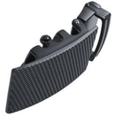 Men's Solid Buckle Automatic Ratchet Leather Belt Buckle With twill-Black